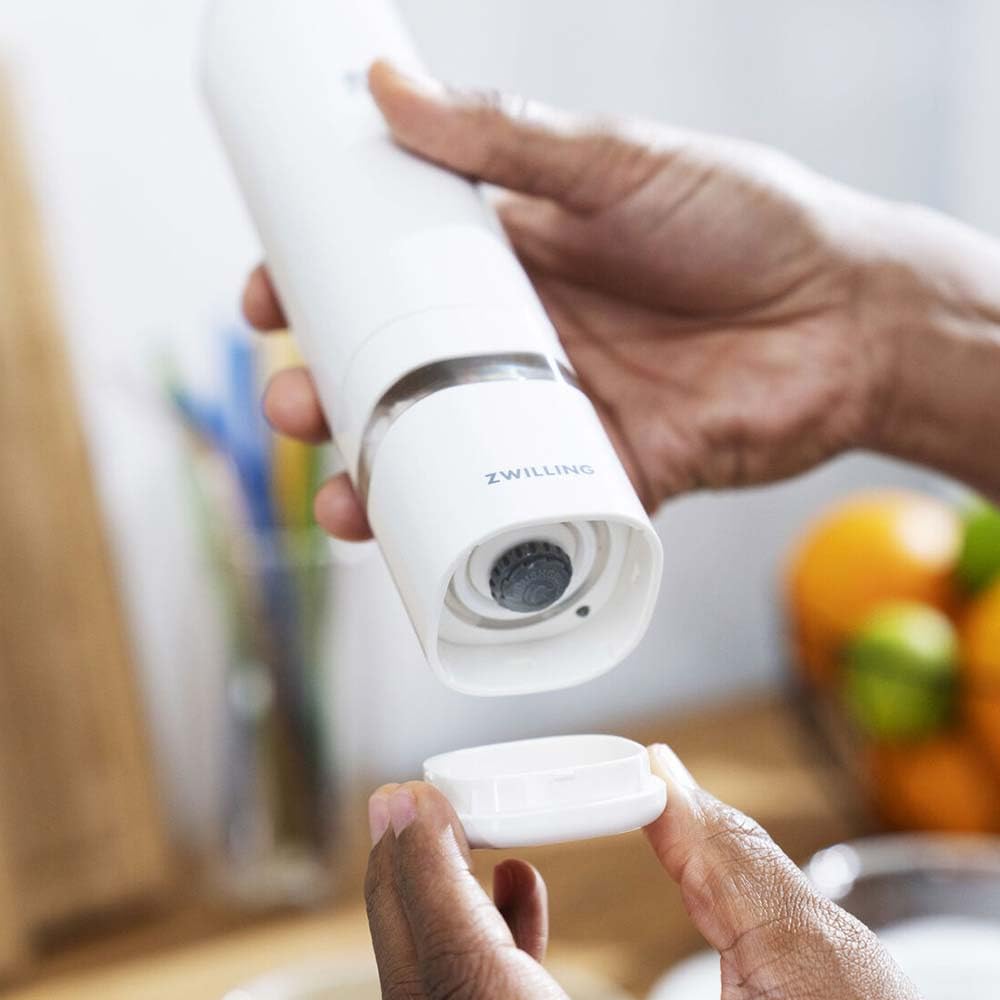 Zwilling Enfinigy macinaspezie elettrico bianco USB