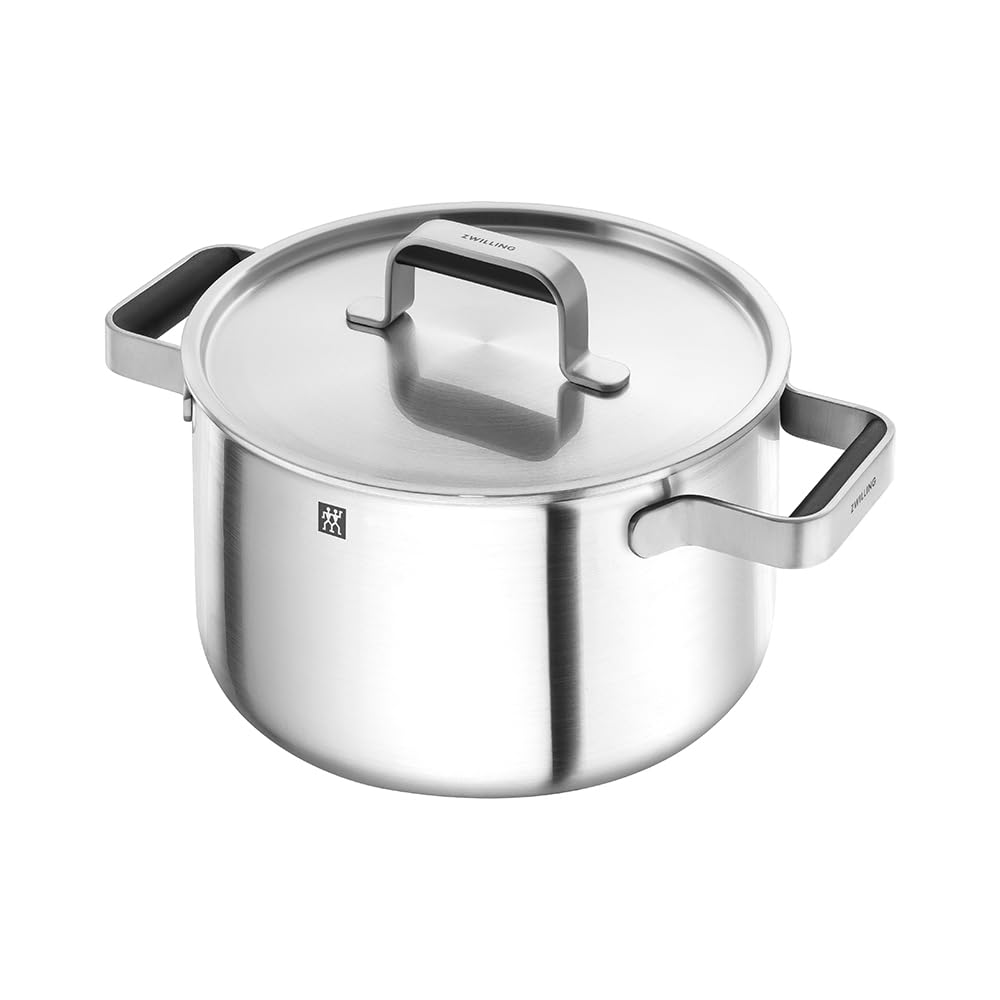 Zwilling Pure Set 5 Pentole Acciaio 16-20-24 cm Argento