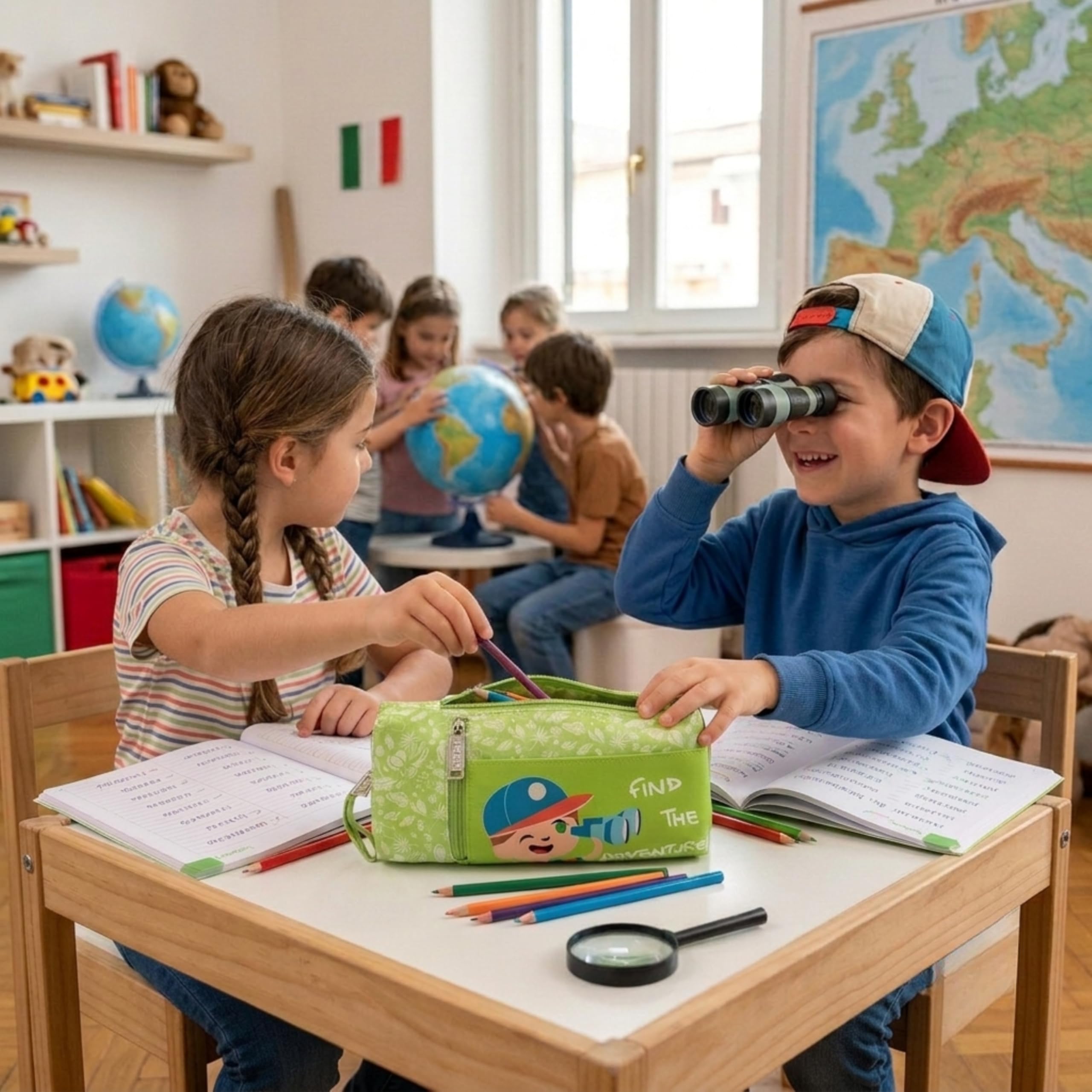 Wald Junior Avventure Felici astuccio multifunzione 20 cm