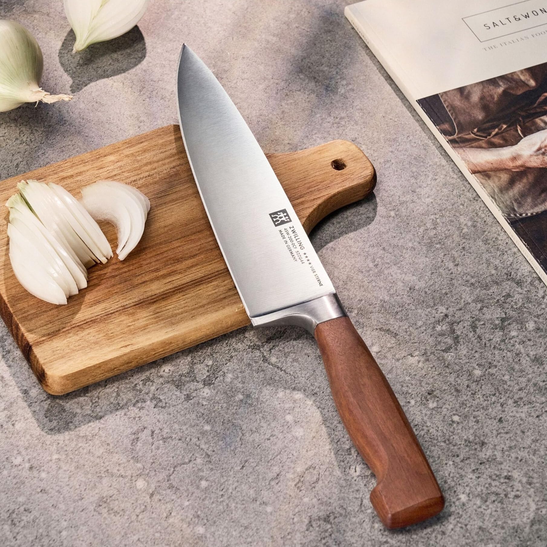 Zwilling Four Stars Coltello Chef 20 cm Kotibé Acciaio
