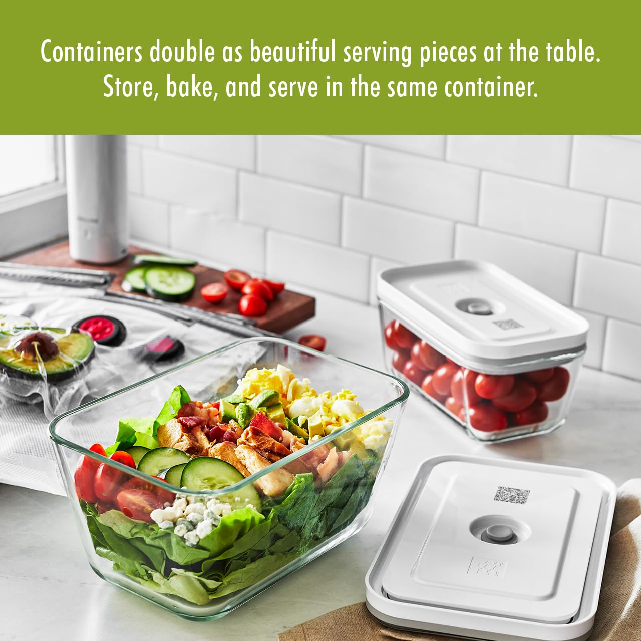 Zwilling Fresh & Save Contenitore Vetro Sottovuoto Grande