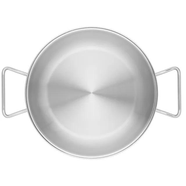 ZWILLING Pro wok 30 cm rotondo acciaio inox 18/10