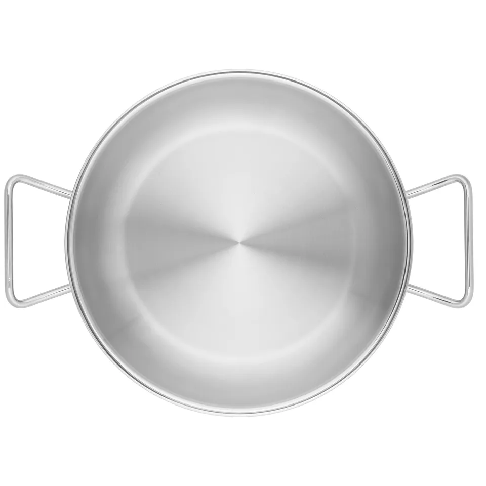 ZWILLING Pro wok 30 cm rotondo acciaio inox 18/10