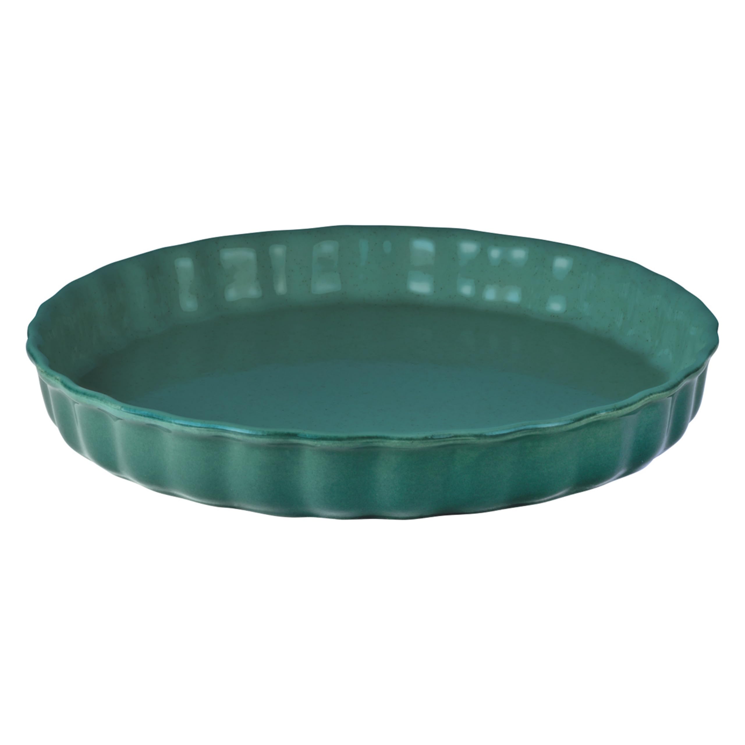 Wald Cottura Tortiera Ceramica Rotonda Verde Forno e Microonde