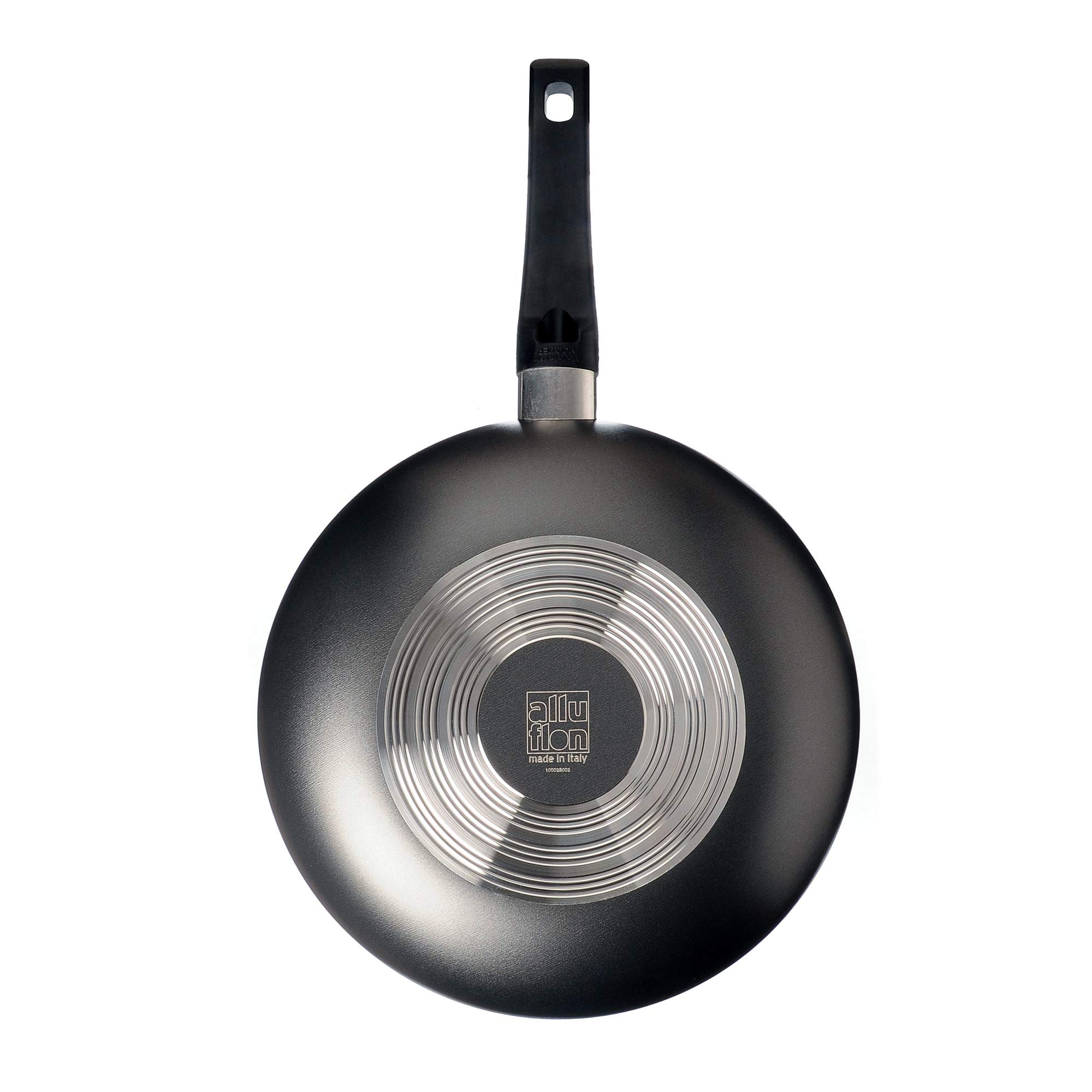 Alluflon Tradizione Italia Wok antiaderente 28 cm effetto pietra