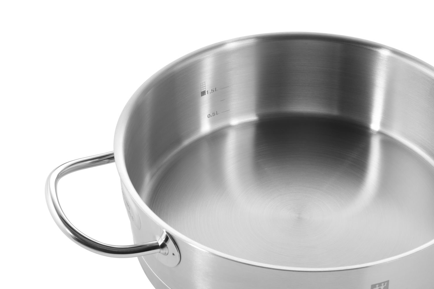 Zwilling Tegame 24 cm 3,2 L inox senza coperchio induzione