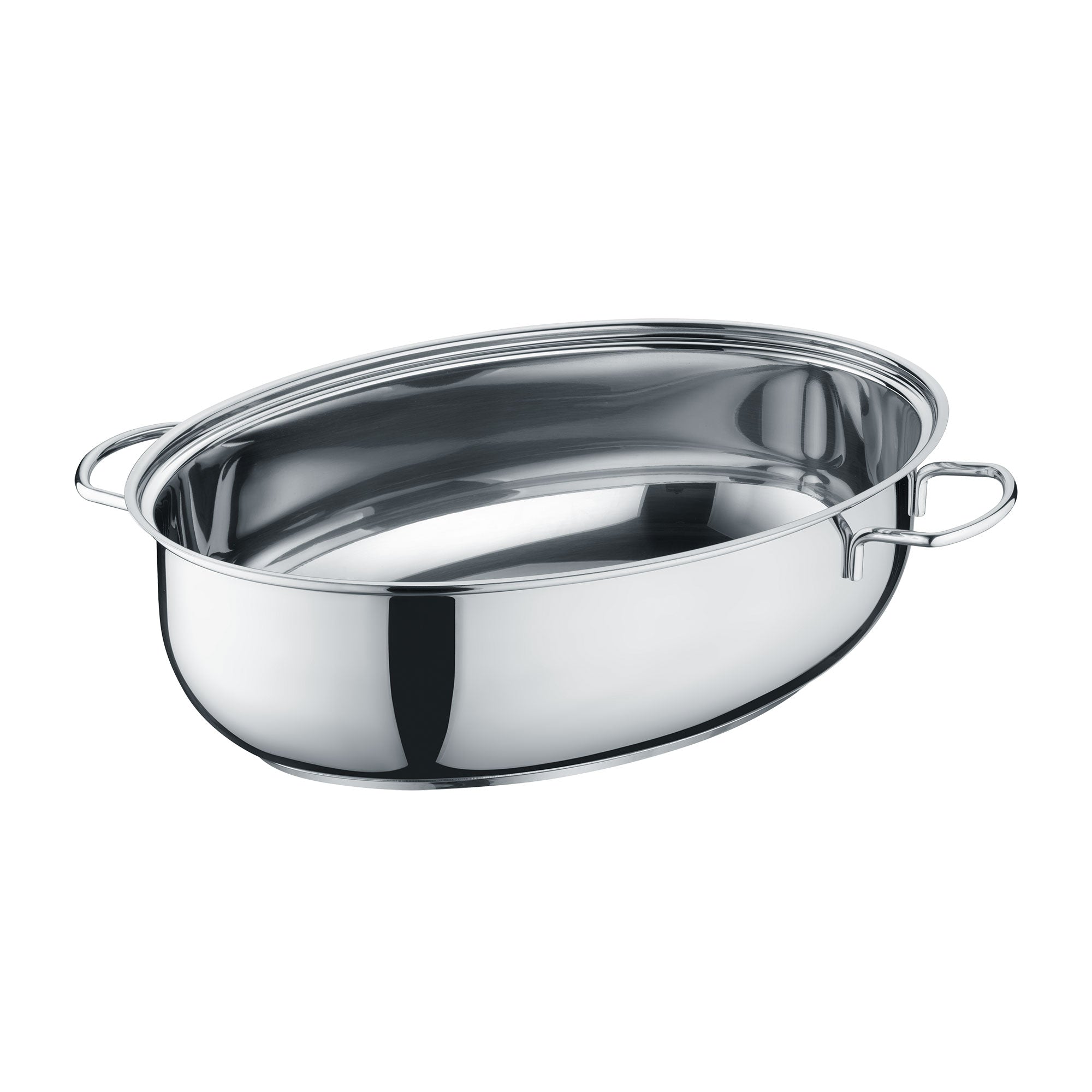 Berndes Bräter Rostiera Ovale 38 cm 7,7 L con Coperchio