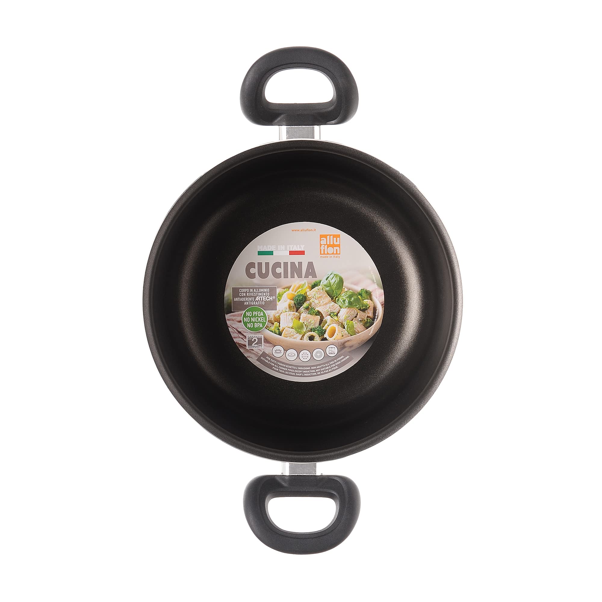 Alluflon Cucina Light Casseruola 24 cm 4,9 L Antiaderente