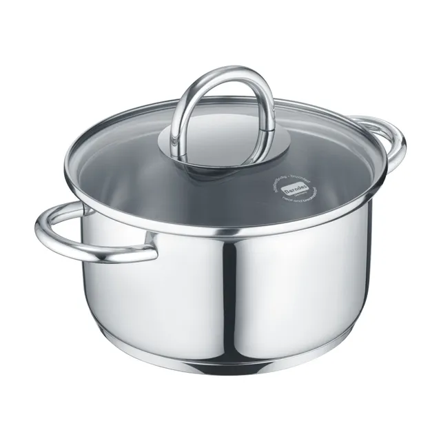 Berndes b.mini Pentola 12+14 cm Acciaio con Coperchio