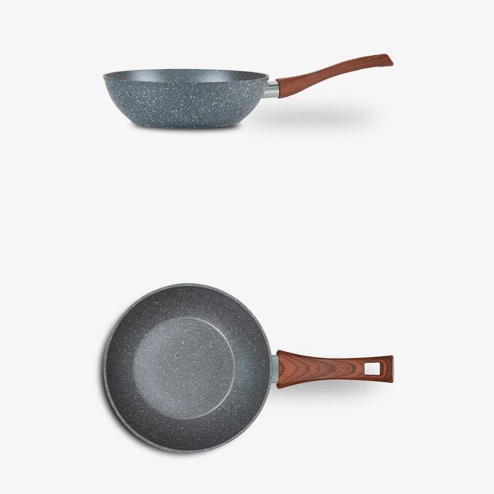 Mamù Fast Induction Wok 24 cm a induzione antiaderente