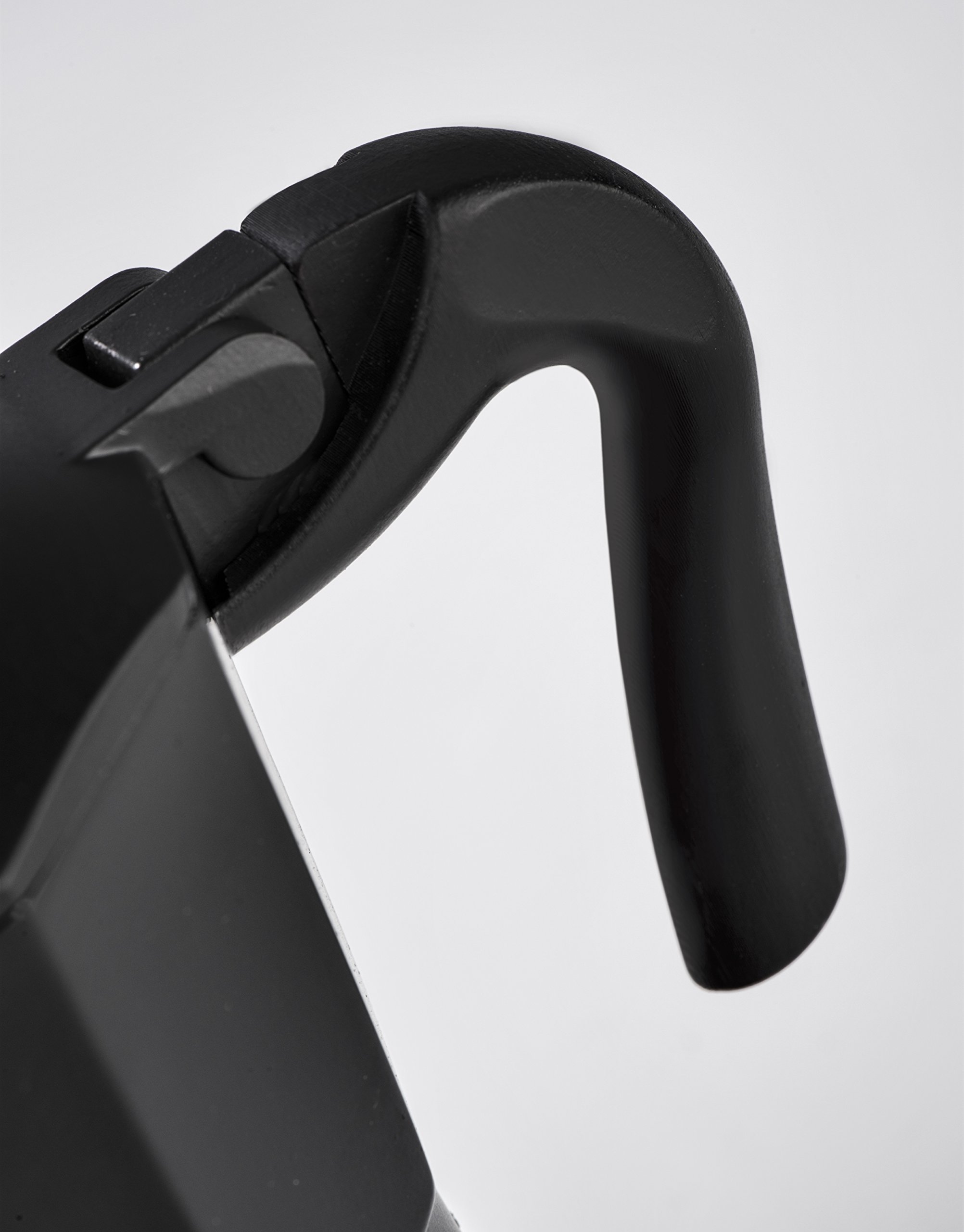 Barazzoni La Caffettiera Deluxe Nera moka 3 tazze alluminio