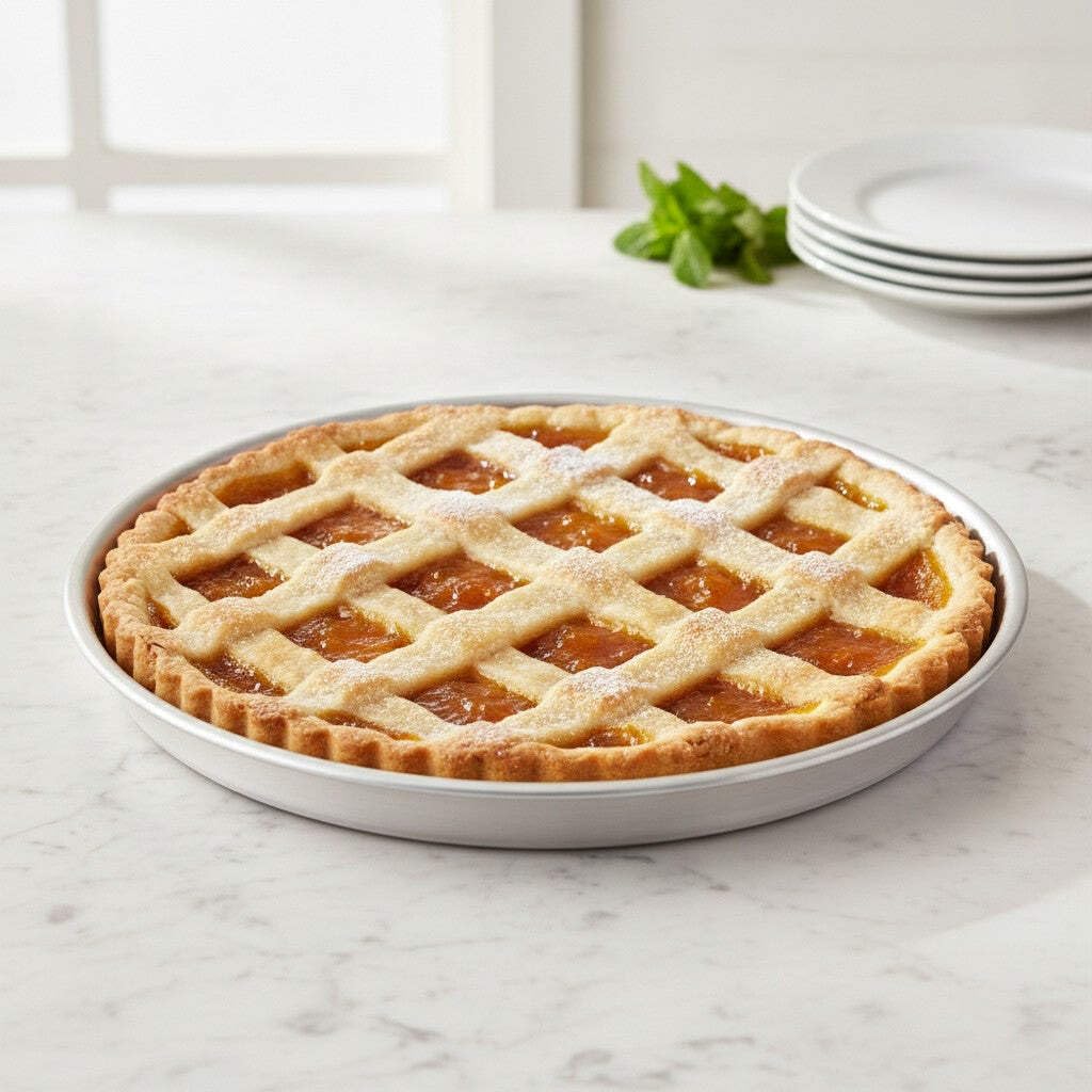 Mamù Happy Alluminio Bianco ruoto crostata 30 cm