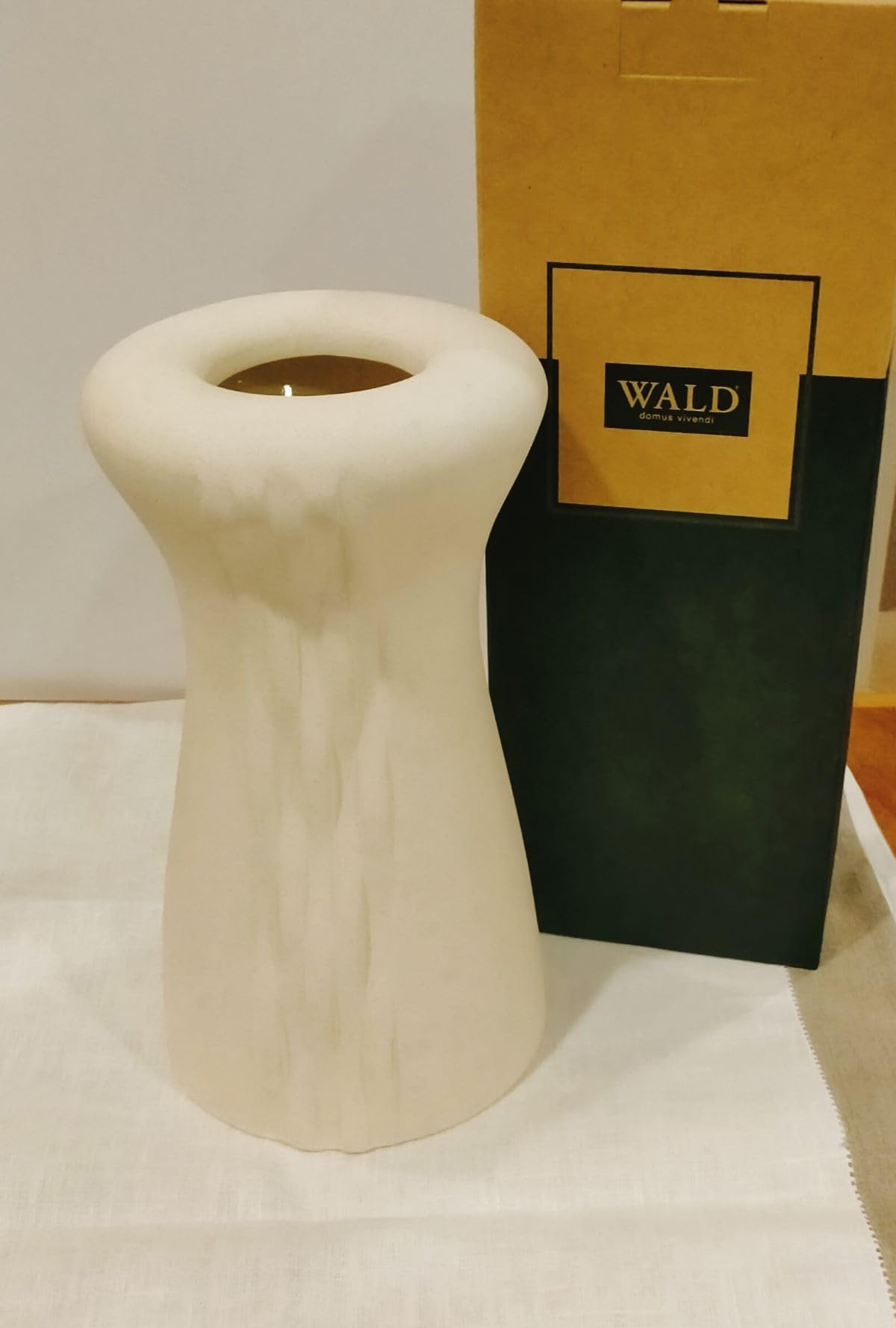 Wald Domus Vivendi Stone Vaso Ceramica 15x28 cm Effetto Pietra