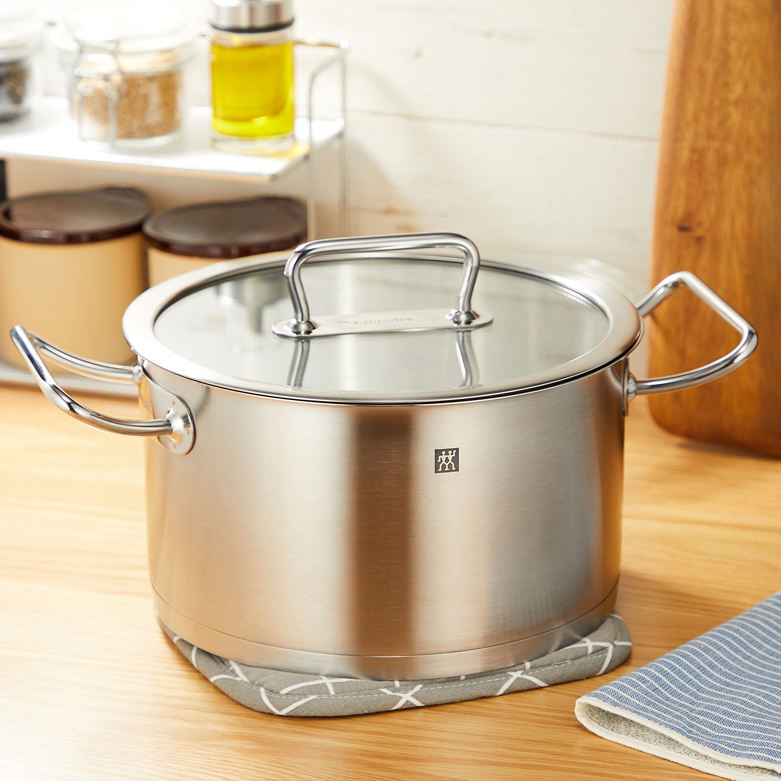 Zwilling Pro pentola profonda 24 cm acciaio inox 18/10