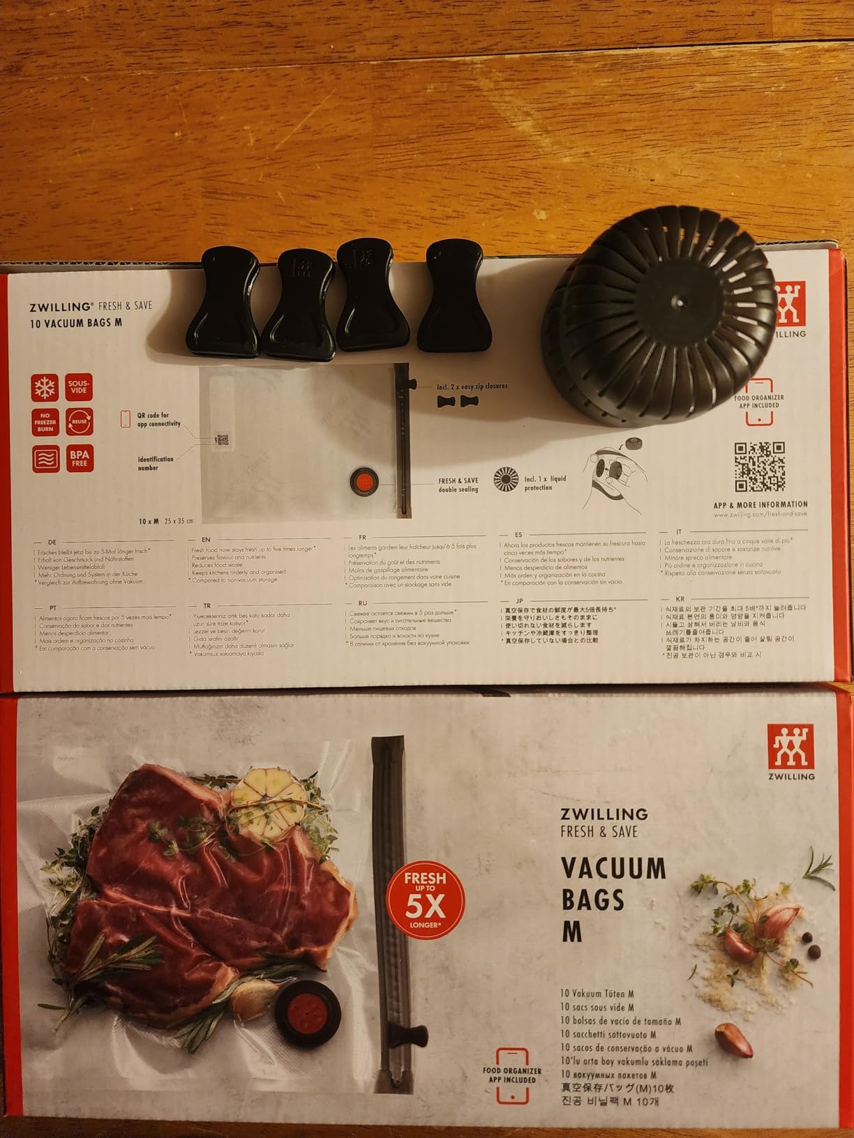 Zwilling Fresh & Save 20 sacchetti sottovuoto M senza BPA