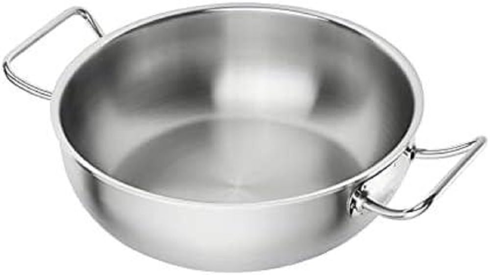 ZWILLING Pro wok 30 cm rotondo acciaio inox 18/10