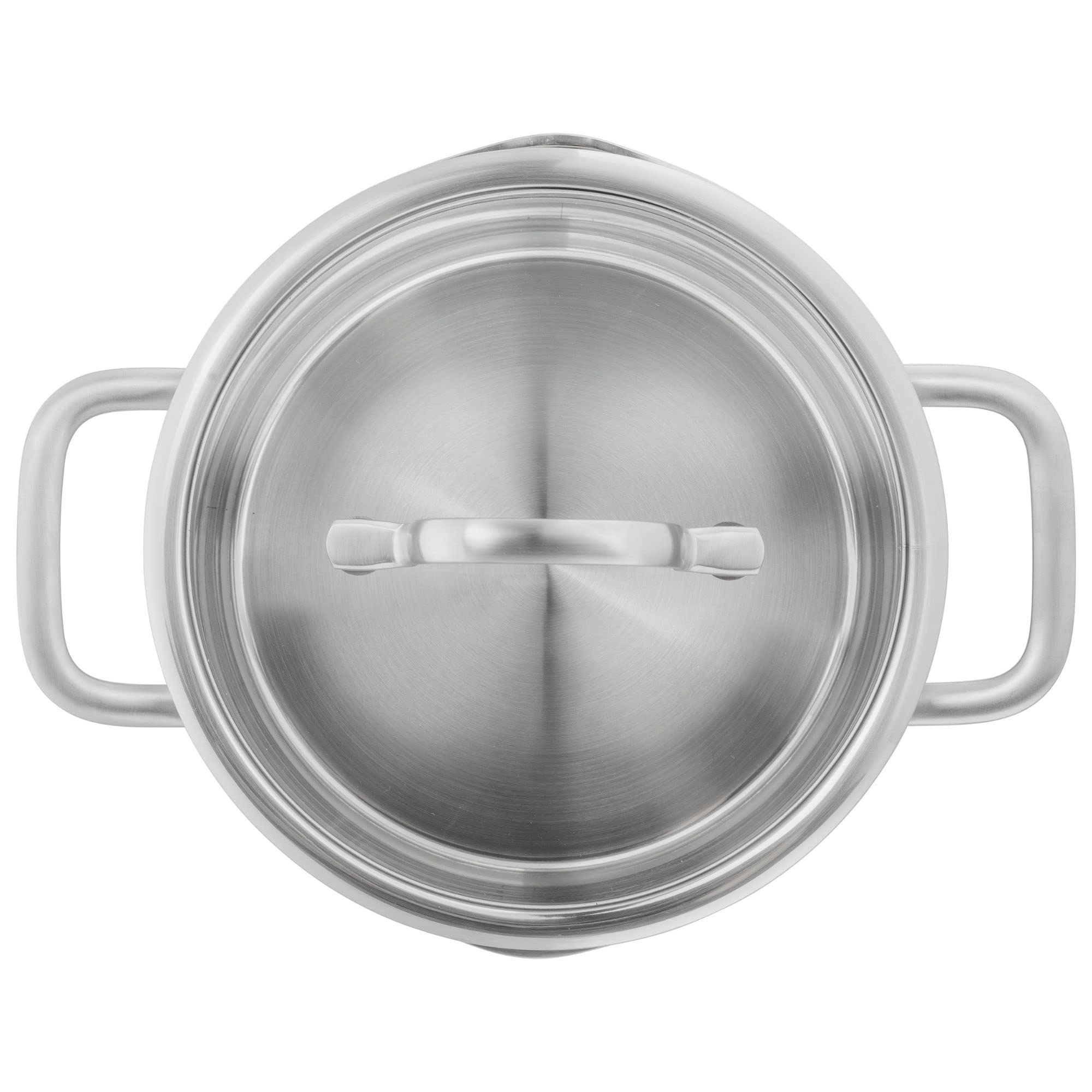 ZWILLING TrueFlow Set Pentole 3 Pezzi Inox con Coperchio Scolatore