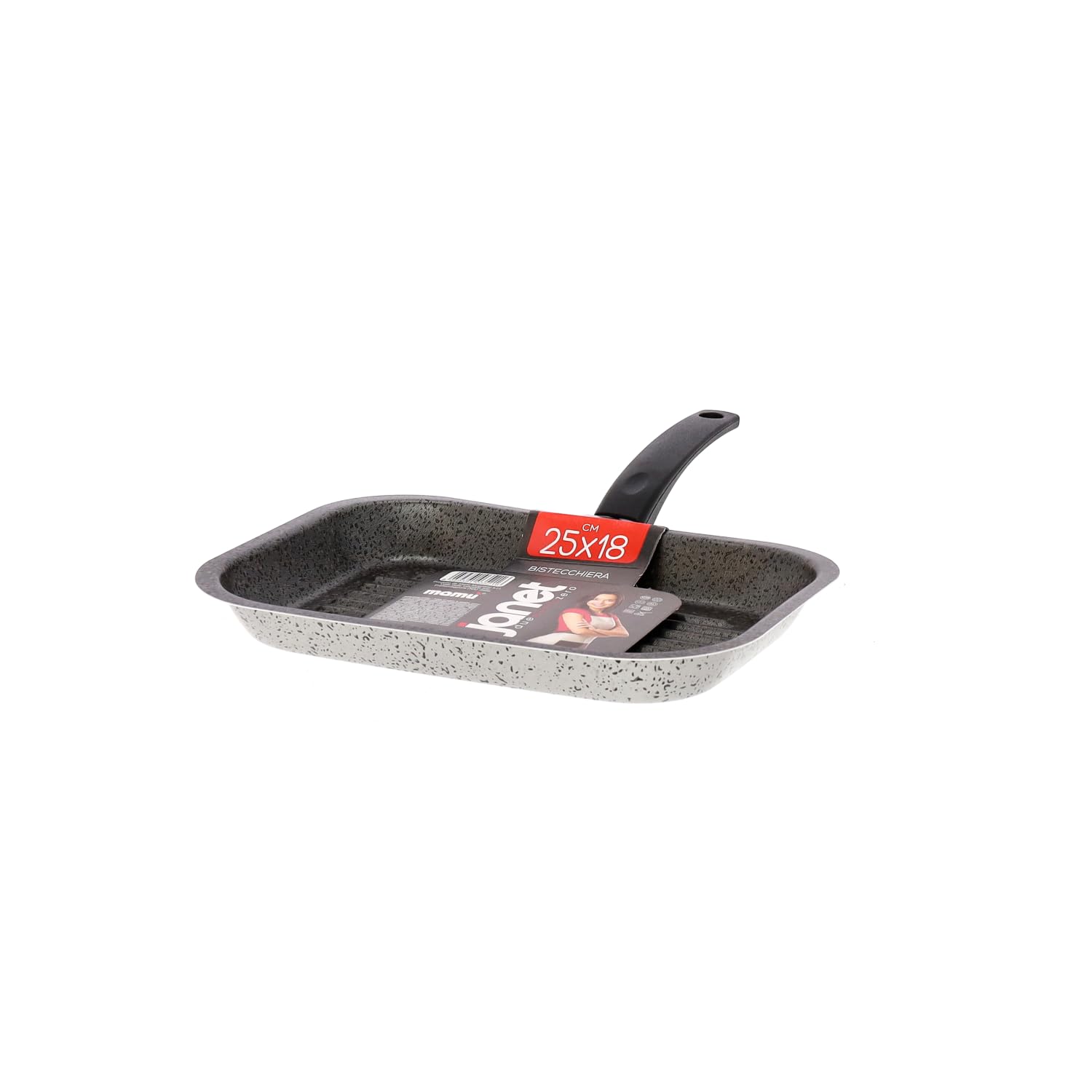 Mamù Janet 2.0 Bistecchiera rettangolare 25x18 antiaderente
