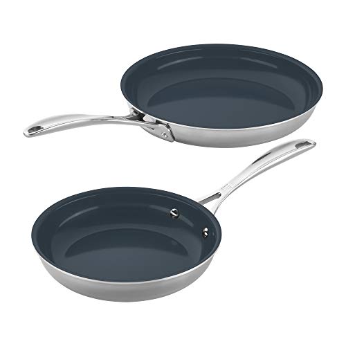 Zwilling Clad CFX set 2 padelle antiaderenti ceramica 20+25 cm