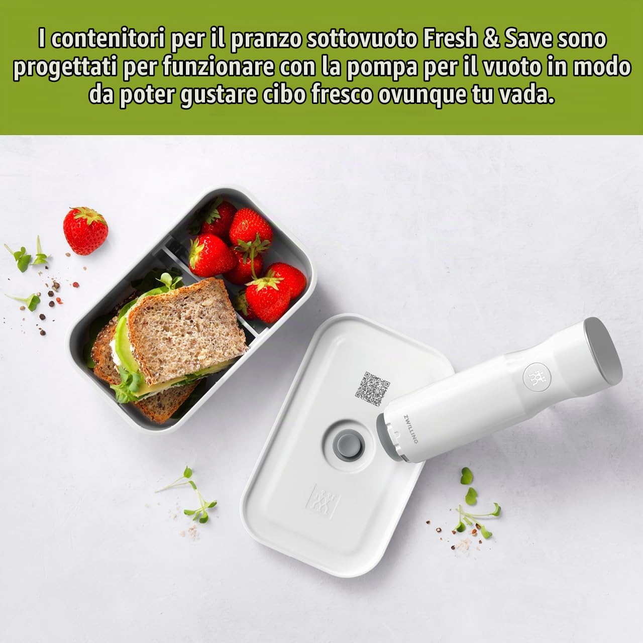 ZWILLING Fresh & Save Portapranzo M Plastica Multicolore