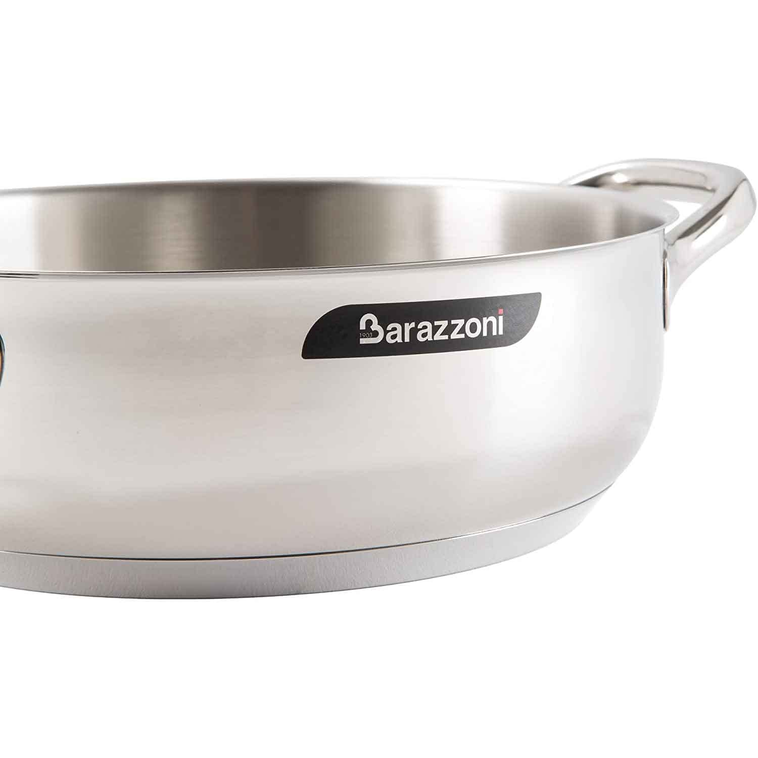 Barazzoni Chef Line batteria pentole 9 pezzi inox induzione