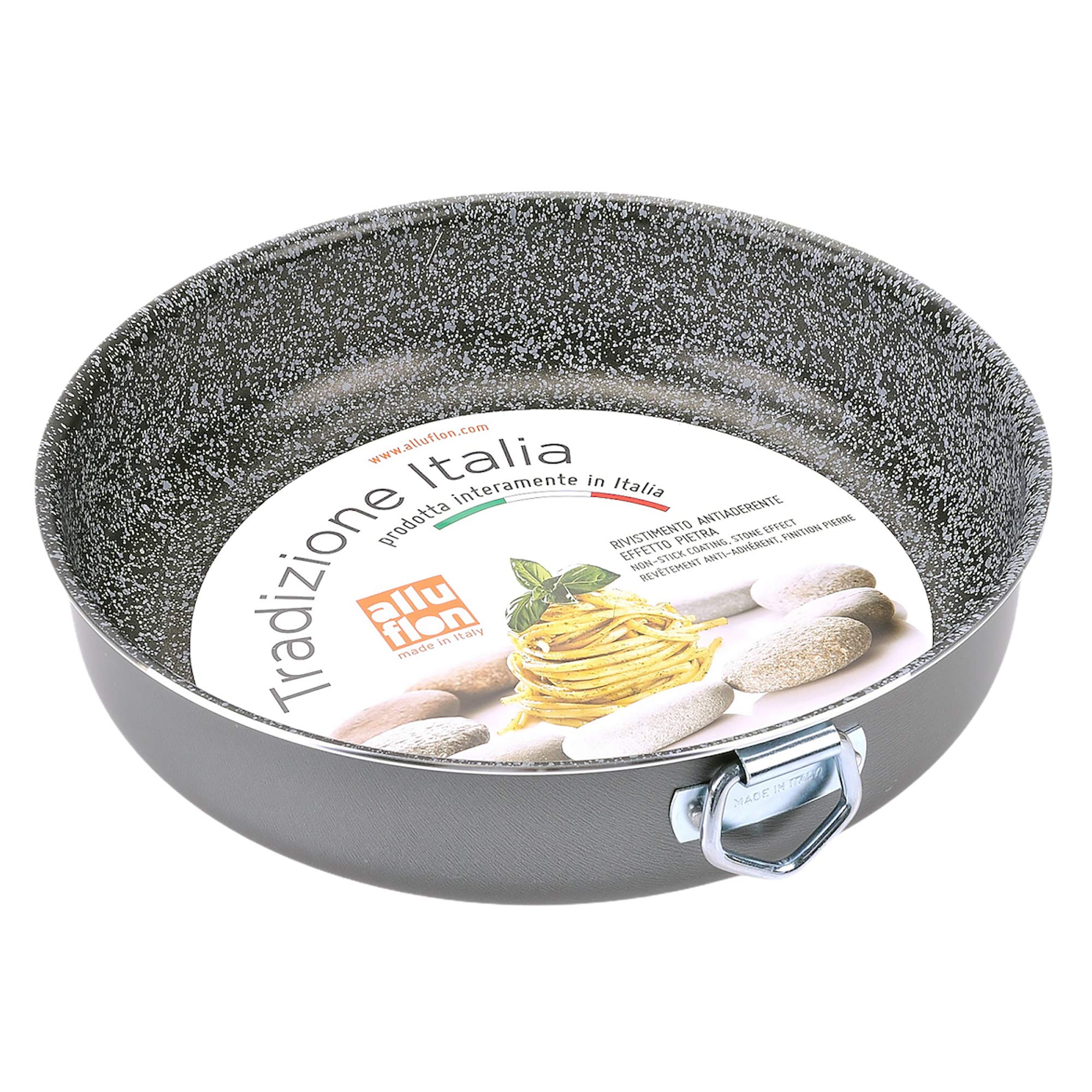 Alluflon Tradizione Italia Tortiera 32 cm Pietra Antiaderente