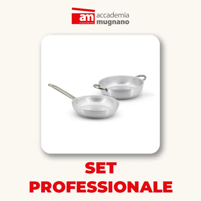 Accademia Mugnano Professione Cuoco Serie 500 bis padella+tegame 32cm