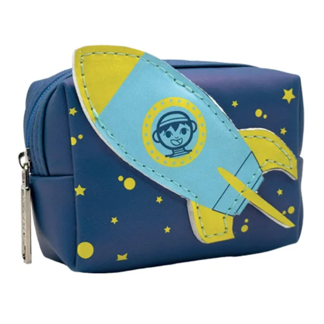 Wald Junior Borsellino Missile portamonete bimbi 9x5x8 cm
