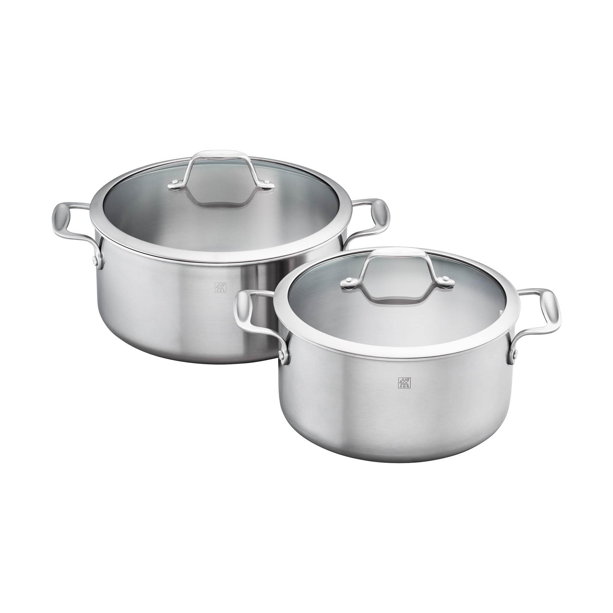 Zwilling Spirit pentola acciaio inox 3 strati 8 qt coperchio vetro