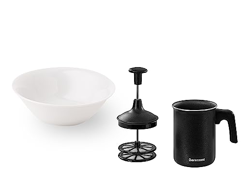 Barazzoni La Caffettiera set colazione 4 tazze cereali montalatte