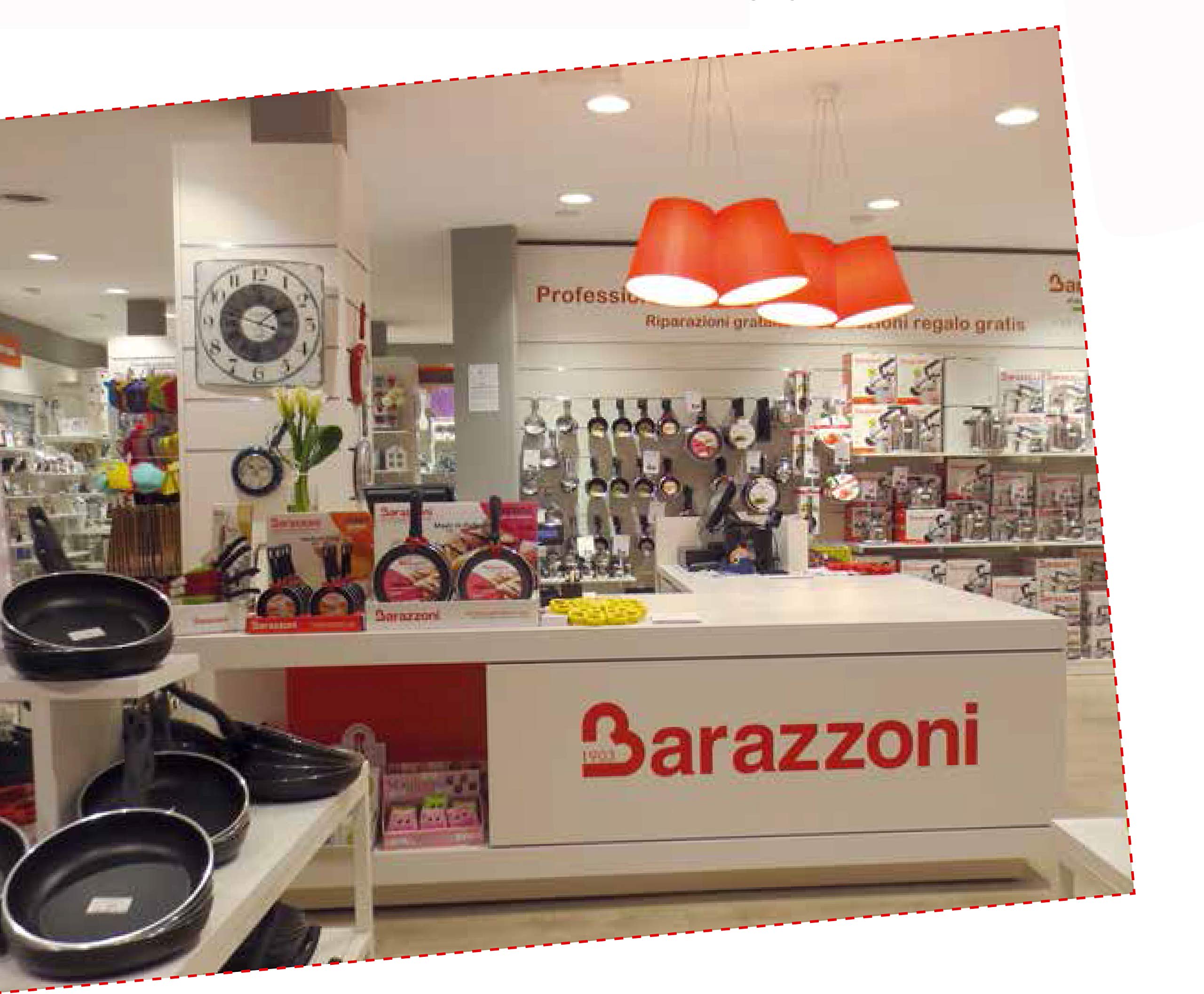 Barazzoni La Caffettiera Moka rossa 1 tazza alluminio