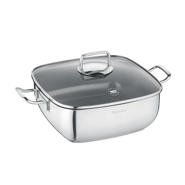Berndes b.vital tegame quadro 28x28 cm acciaio senza PFAS