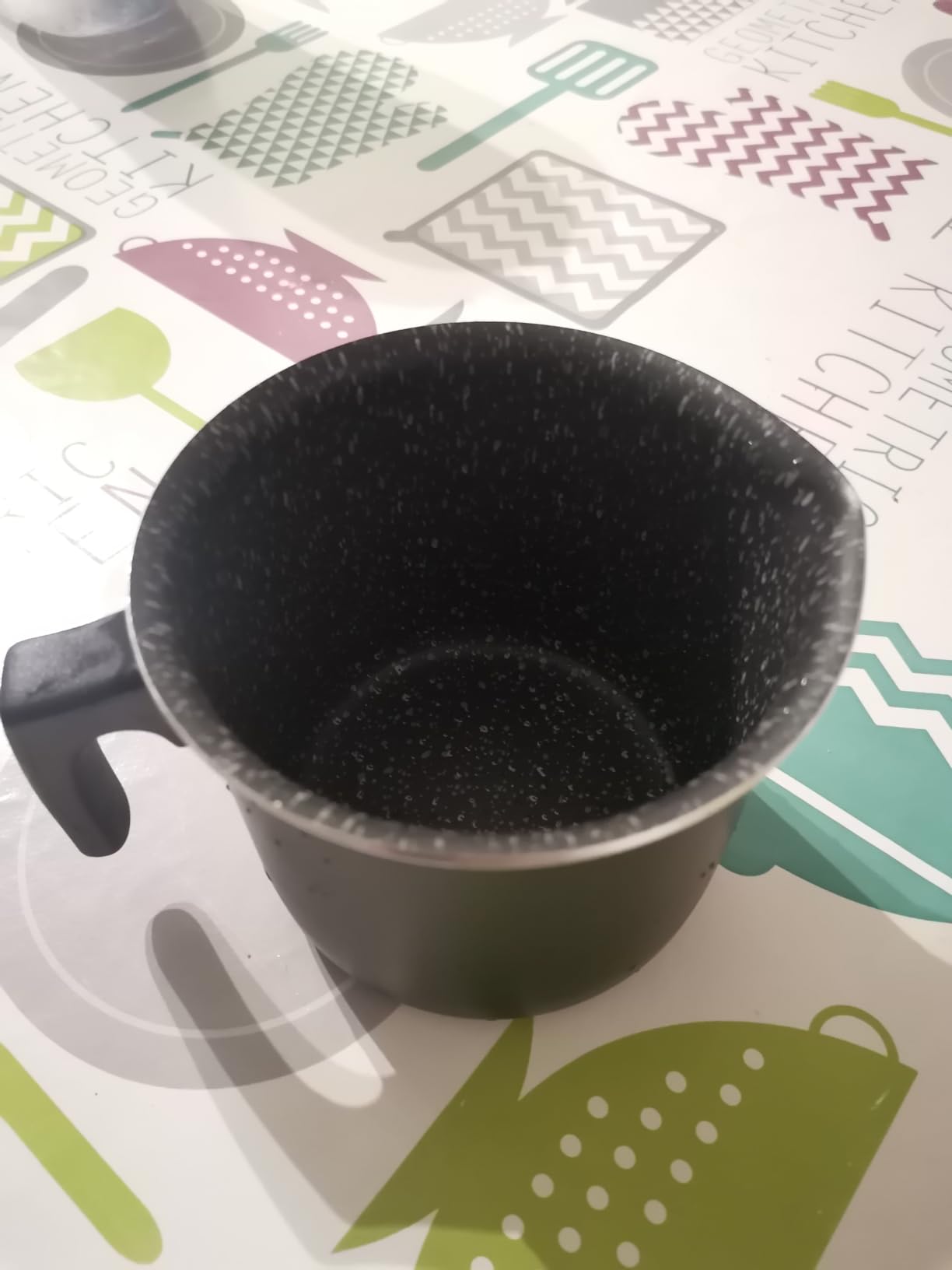 Alluflon Tradizione Italia Bollilatte 12 cm Antiaderente Pietra