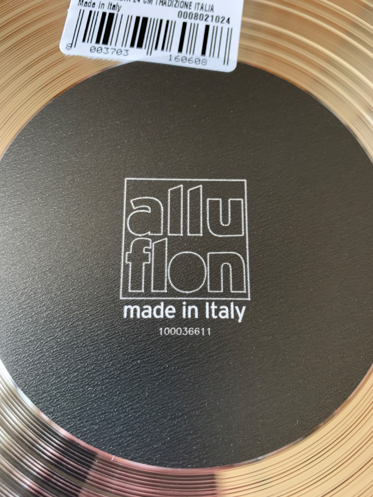 Alluflon Tradizione Italia Tortiera 32 cm Pietra Antiaderente