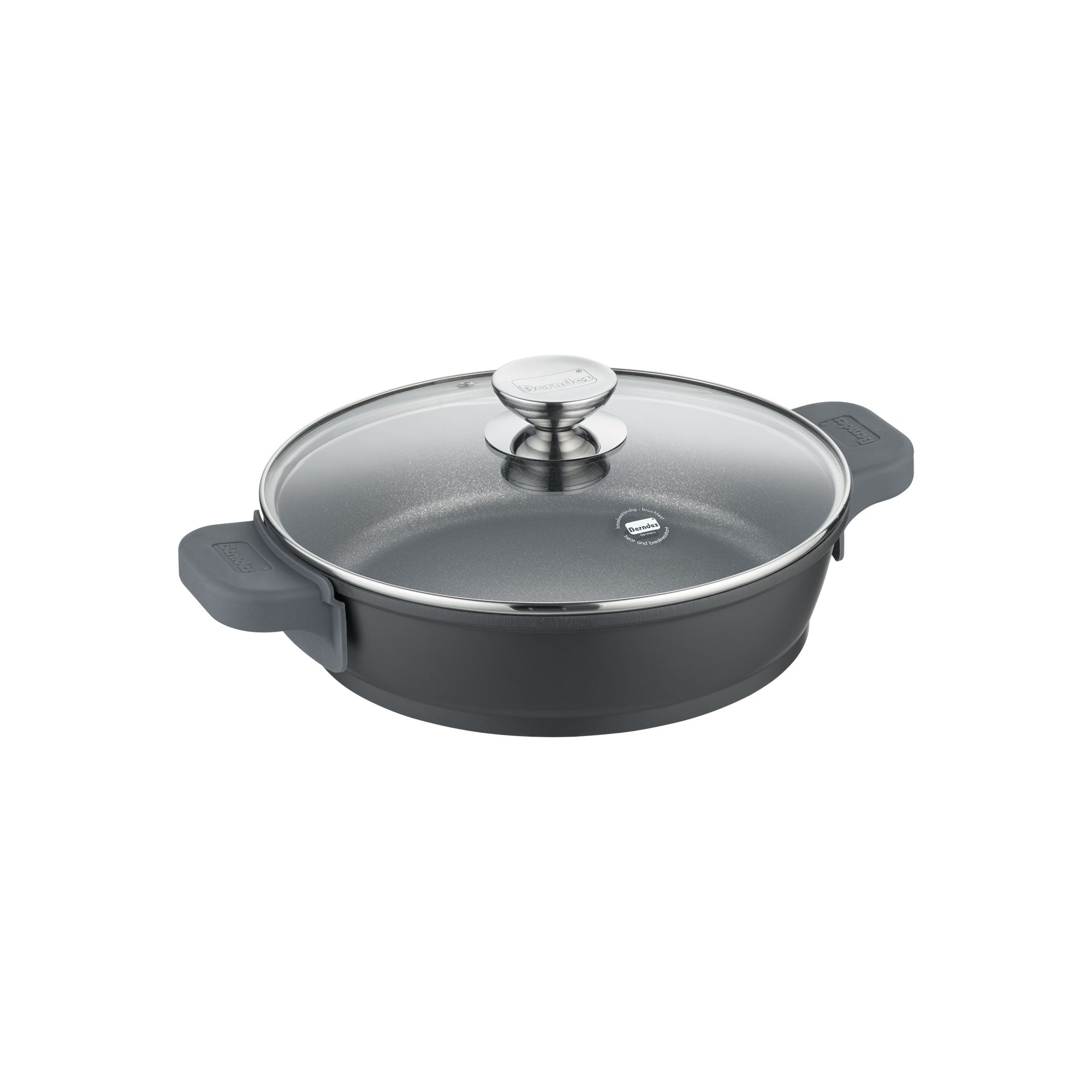 Berndes Vario Click padella servire 28 cm coperchio vetro