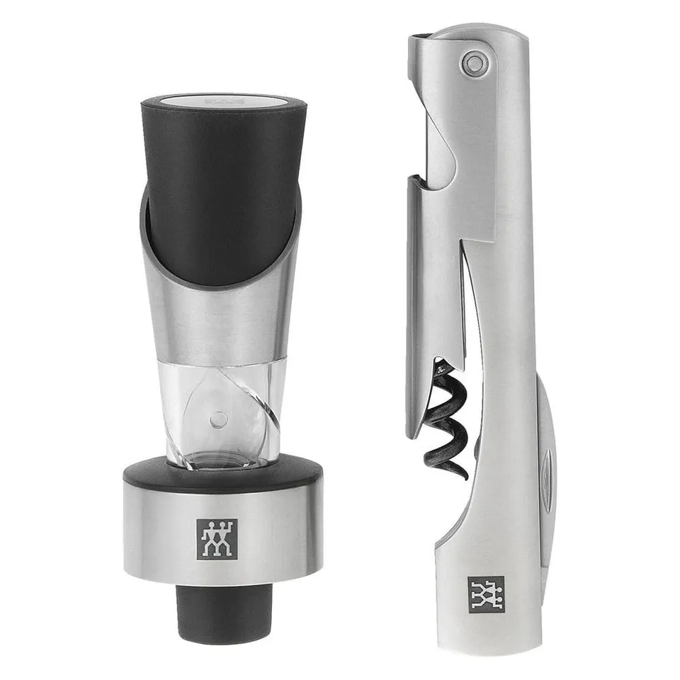 Zwilling Sommelier Set Vino 2 Pezzi Acciaio Inox
