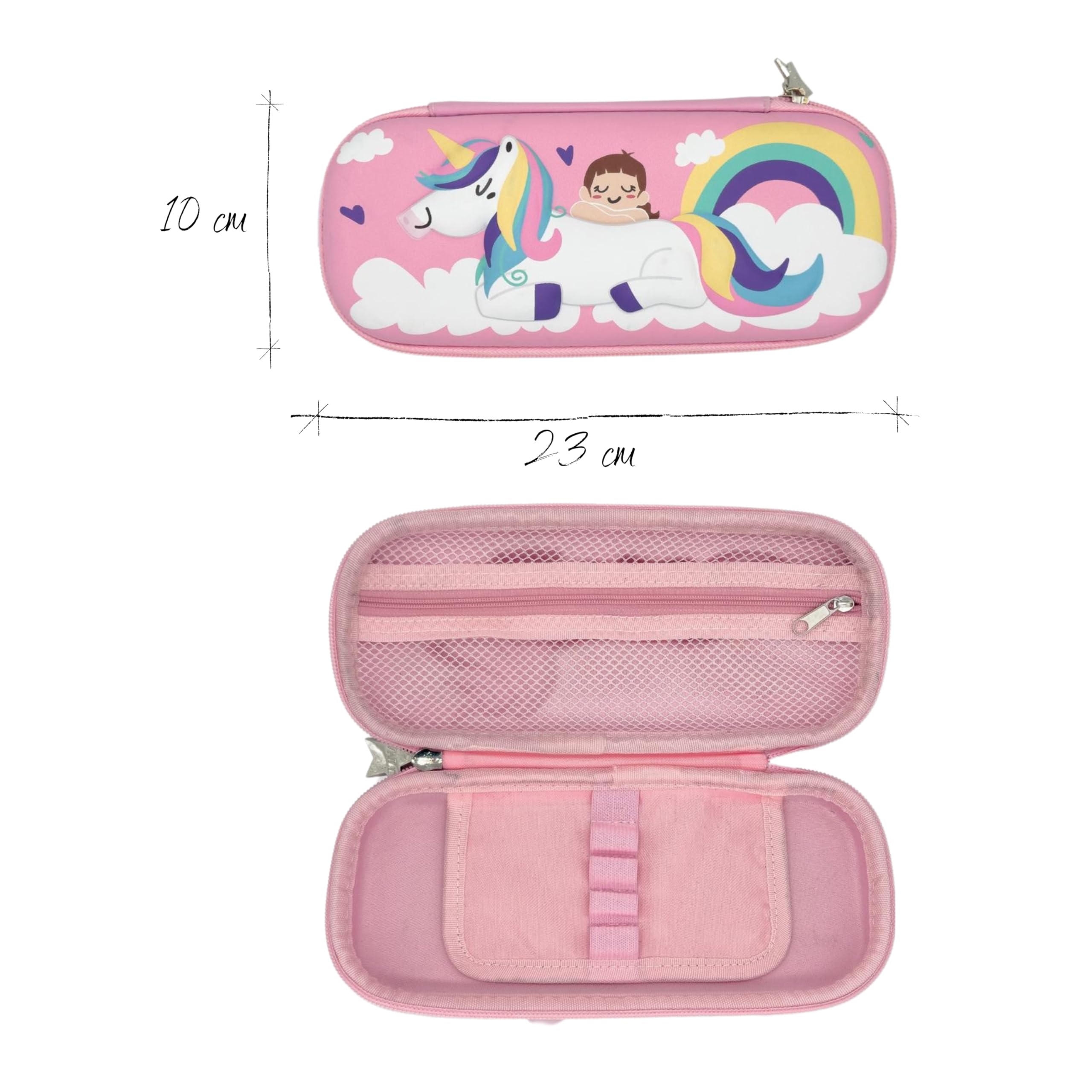 Wald Junior Avventure Felici astuccio unicorno 23 cm
