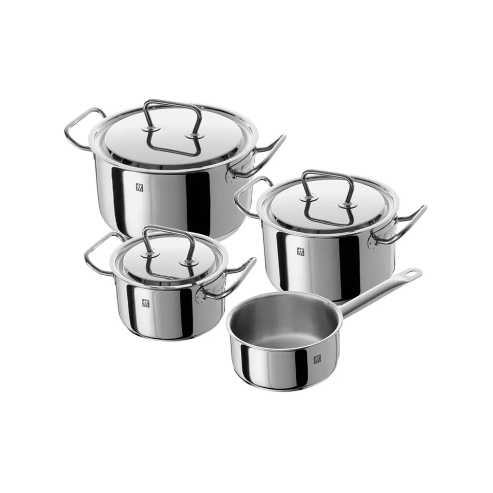 Zwilling 66580-004-0 set pentole inox 4 pezzi induzione