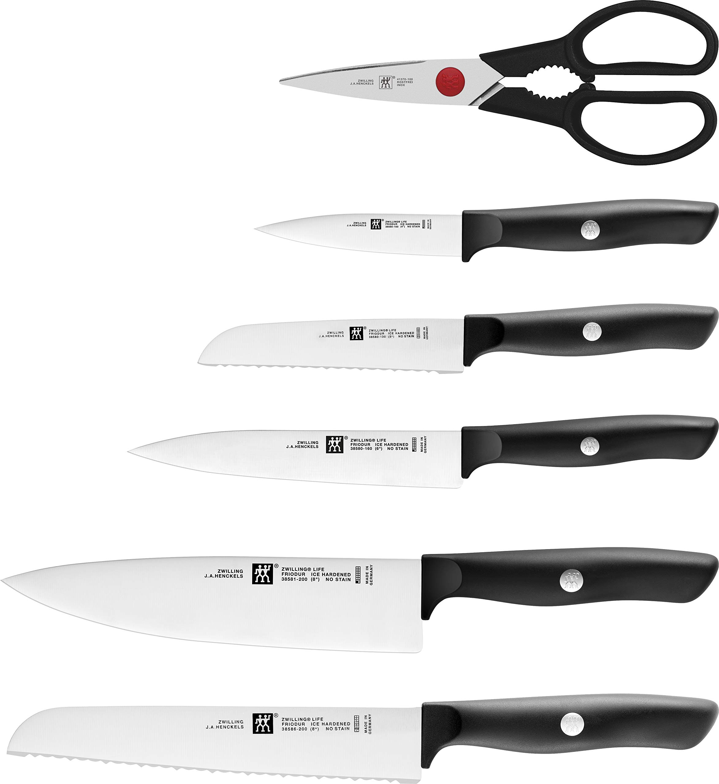 Zwilling Life ceppo autoaffilante 7 pezzi coltelli inox