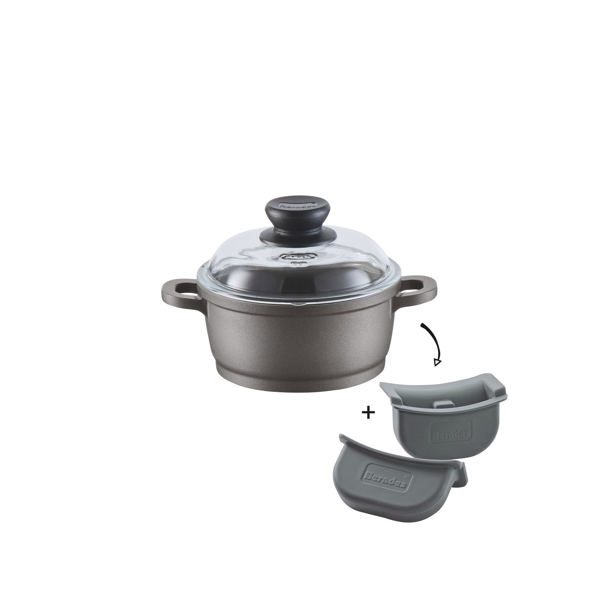 Berndes Bonanza Induction pentola 20 cm con coperchio