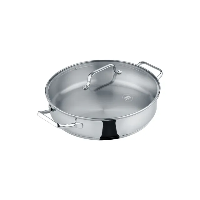 Berndes b.brilliant Tegame 24 cm Acciaio con Coperchio
