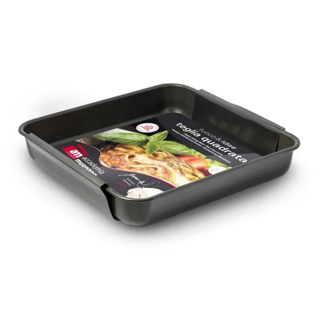 Accademia Mugnano Fuoco & Idee teglia quadra 35x35 cm lasagne