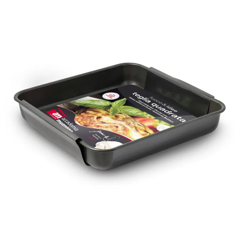Accademia Mugnano Fuoco & Idee teglia quadra 35x35 cm lasagne