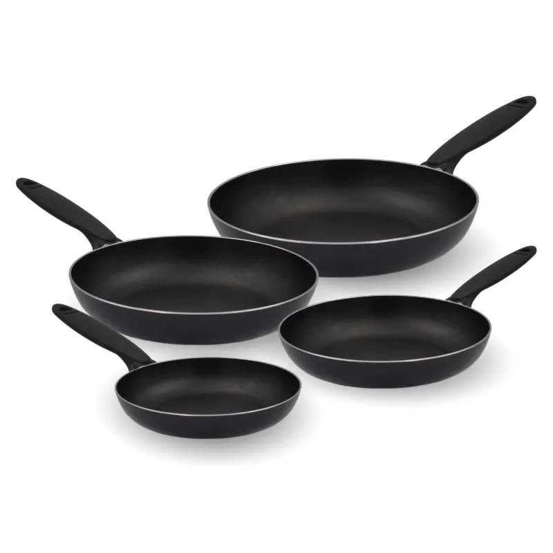 Accademia Mugnano Vulcano set 4 padelle 16/20/24/28 cm antiaderenti