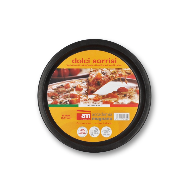 Accademia Mugnano Dolci Sorrisi Pizza Regina teglia pizza antiaderente