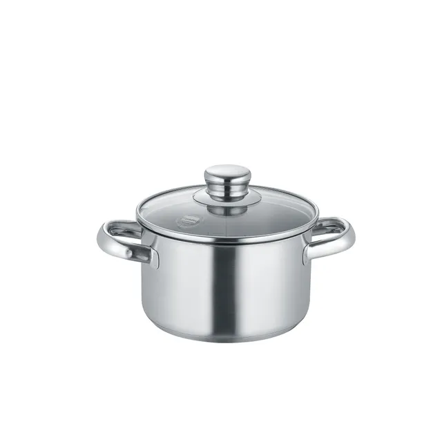 Berndes New Roma Pentola con Coperchio 20 cm Antiaderente