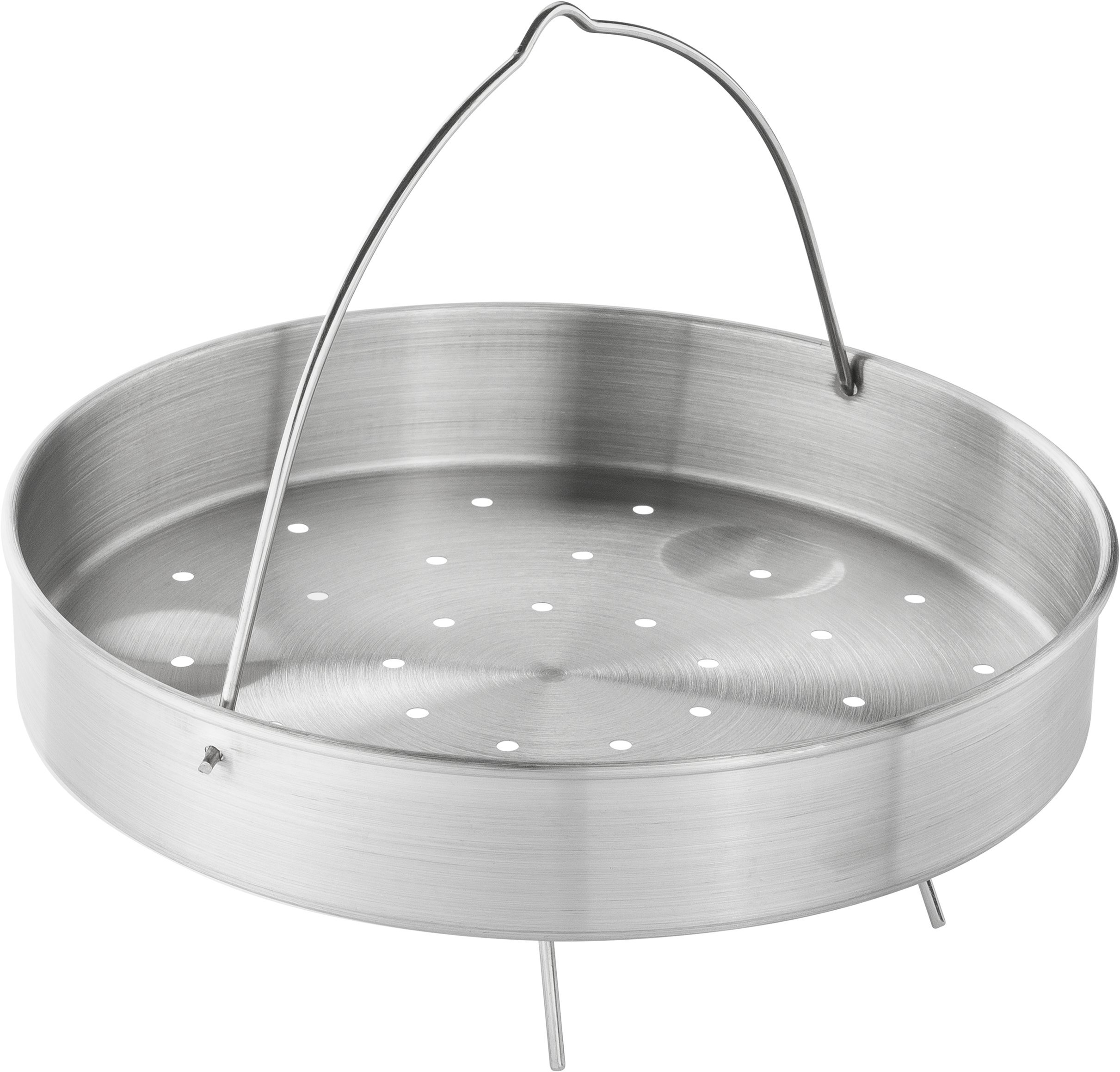 Zwilling EcoQuick Cestino Vapore Acciaio 22 cm Treppiede