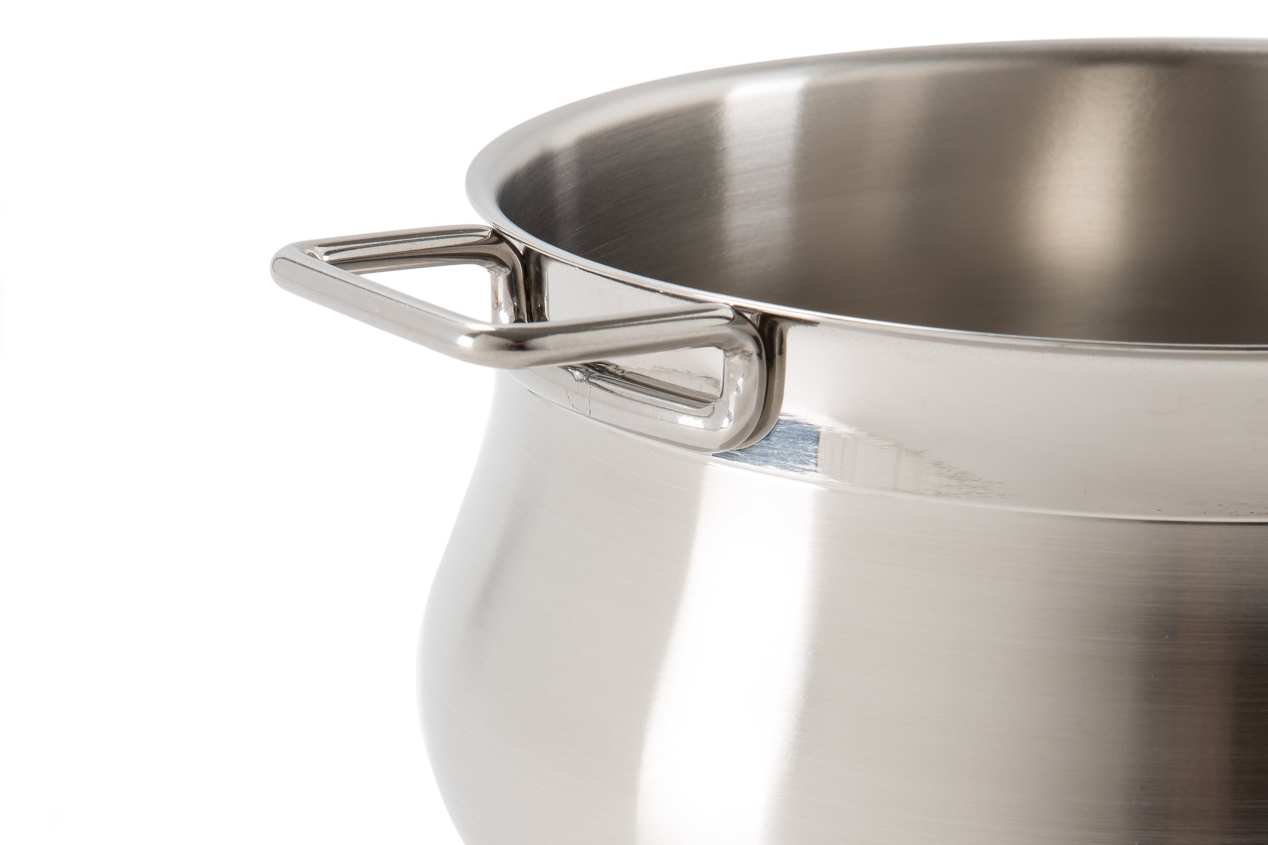 Barazzoni Tummy casseruola acciaio 18 cm 2,5 L induzione
