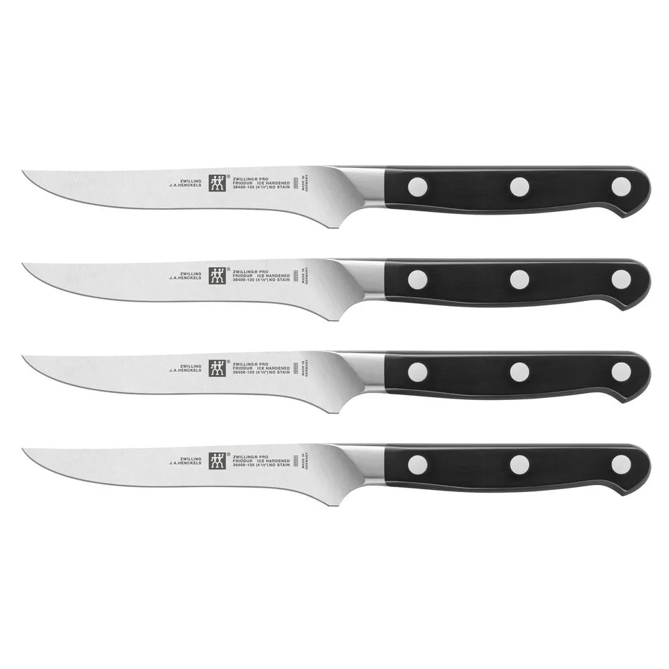 Zwilling Pro set 4 coltelli bistecca 38430-002-0 inox