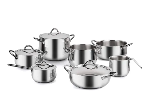 Barazzoni Sapore Italiano batteria 11 pezzi acciaio inox induzione